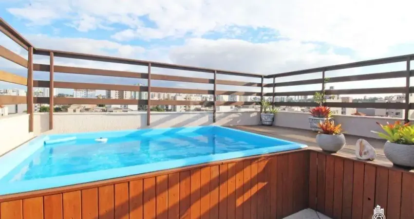 Cobertura para Venda - 164.03m², 3 dormitórios, sendo 1 suites, 2 vagas - Passo da Areia