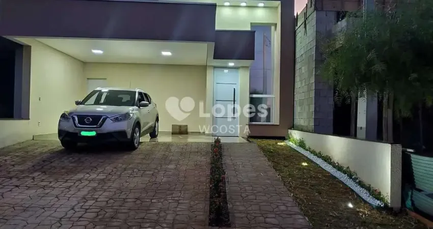 Casa térrea com 3 dorms em construção, Terras da Estância