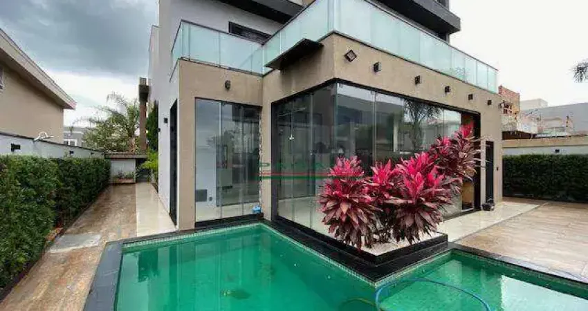 Casa com 5 dormitórios para alugar, 380 m² por R$ 18.874,89/mês - Alphaville - Ribeirão Preto/SP
