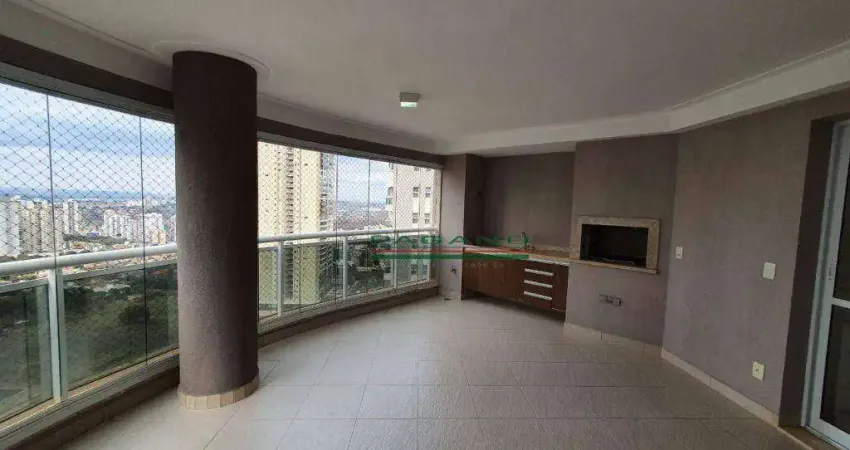 Apartamento com 4 dormitórios para alugar, 178 m² por R$ 8.426,00/mês - Bosque das Juritis - Ribeirão Preto/SP
