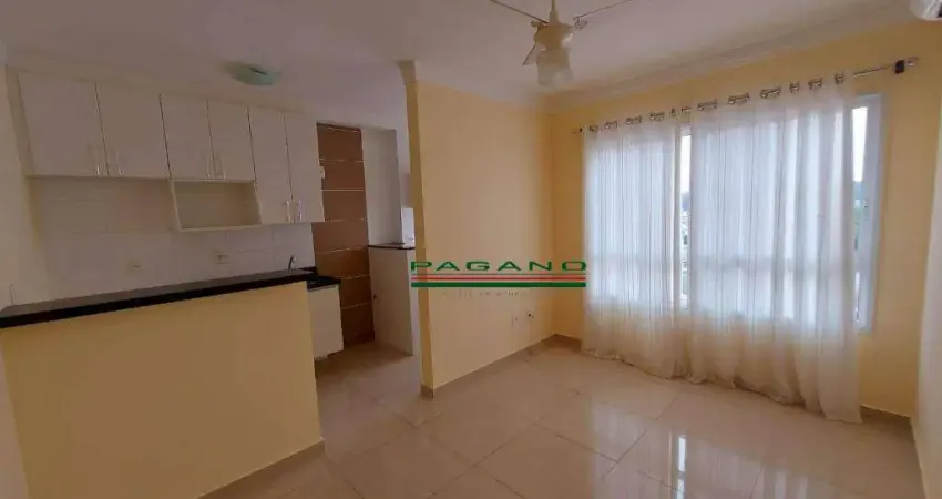 Apartamento com 1 dormitório para alugar, 37 m² por R$ 1.969,60/mês - Residencial Flórida - Ribeirão Preto/SP