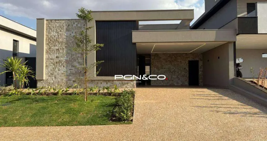 Casa com 3 dormitórios, 199 m² - venda por R$ 1.900.000,00 ou aluguel por R$ 15.935,00/mês - Quinta dos Ventos - Ribeirão Preto/SP