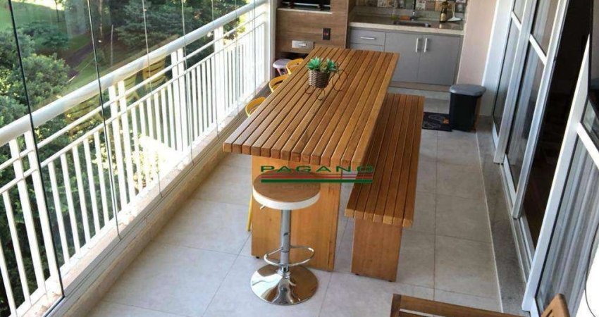 Apartamento com 3 dormitórios para alugar, 141 m² por R$ 6.580,00/mês - Nova Aliança - Ribeirão Preto/SP