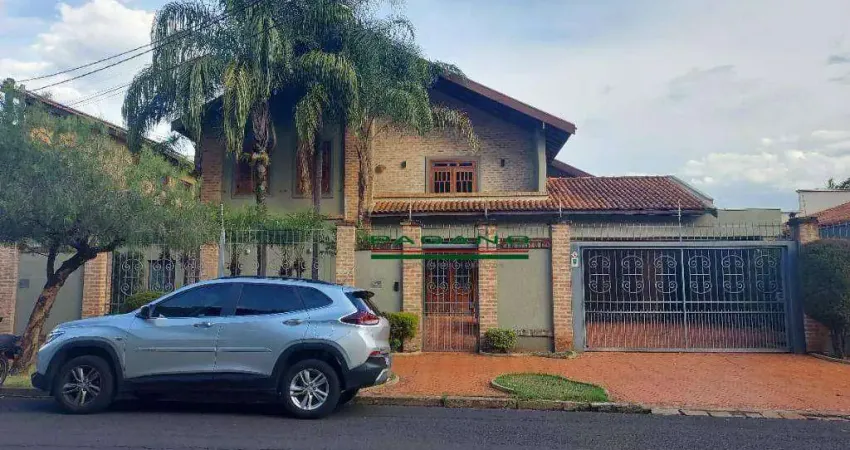 Casa com 4 dormitórios para alugar, 325 m² por R$ 15.518,00/mês - Jardim Canadá - Ribeirão Preto/SP