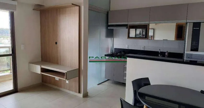 Apartamento, 46 m² - venda por r$ 380.000,00 ou aluguel por r$ 3.260,00/mês - residencial flórida - ribeirão preto/sp