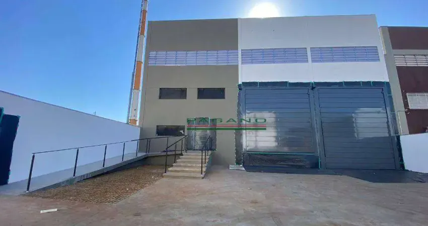 Galpão para alugar, 1132 m² por R$ 28.000,00/mês - Jardim Jóquei Clube - Ribeirão Preto/SP