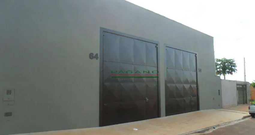 Barracão para alugar, 160 m² por R$ 4.150,00/mês - Jardim Alvorada - Cravinhos/SP