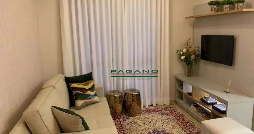 Apartamento com 1 dormitório para alugar, 46 m² por R$ 3.504,68/mês - Residencial Flórida - Ribeirão Preto/SP