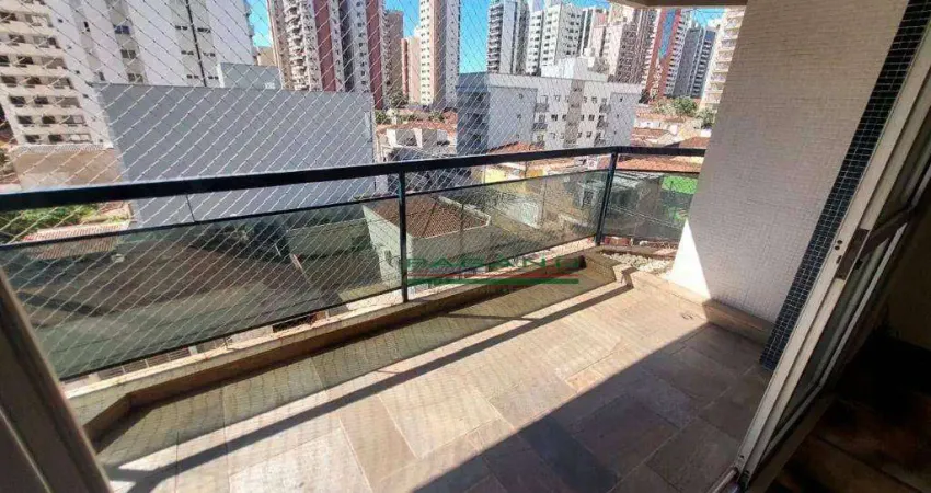Apartamento para alugar, 167 m² por R$ 4.651,91/mês - Higienópolis - Ribeirão Preto/SP