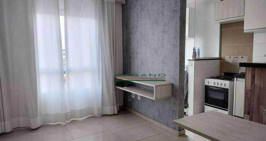 Apartamento com 1 dormitório para alugar, 36 m² por R$ 2.218,00/mês - Residencial Flórida - Ribeirão Preto/SP
