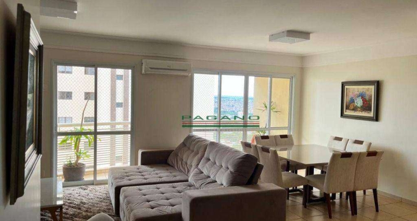 Apartamento com 3 dormitórios para alugar, 143 m² por R$ 6.892,65/mês - Jardim Santa Ângela - Ribeirão Preto/SP