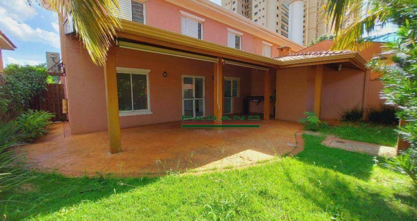 Casa com 2 dormitórios para alugar, 195 m² por R$ 6.447,00/mês - Bosque das Juritis - Ribeirão Preto/SP