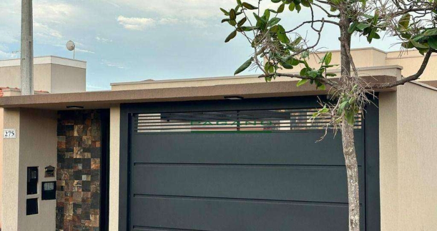 Casa com 3 dormitórios à venda, 76 m² por R$ 489.000,00 - Jardim João Pontin - Bonfim Paulista (Ribeirão Preto) - Distrito/SP