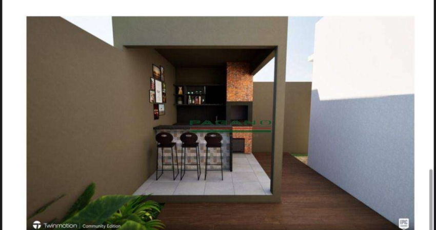 Casa com 3 dormitórios à venda, 96 m² por R$ 580.000,00 - Jardim João Pontin - Bonfim Paulista (Ribeirão Preto) - Distrito/SP