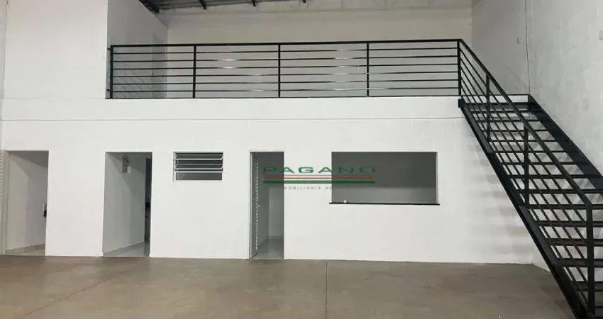 Galpão para alugar, 250 m² por R$ 7.148,75/mês - Belvedere Residencial - Ribeirão Preto/SP