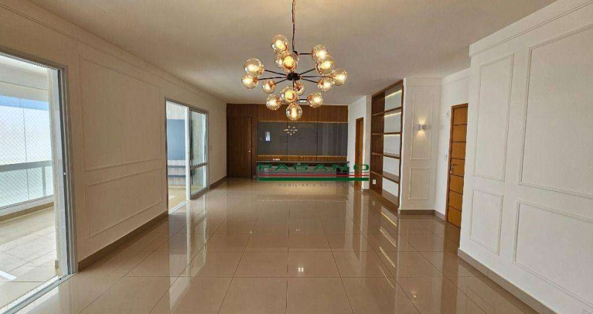 Apartamento com 3 dormitórios para alugar, 172 m² por R$ 7.215,71/mês - Nova Aliança - Ribeirão Preto/SP