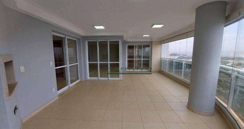 Apartamento com 3 dormitórios, 209 m² - venda por R$ 1.500.000,00 ou aluguel por R$ 7.913,00/mês - Bosque das Juritis - Ribeirão Preto/SP