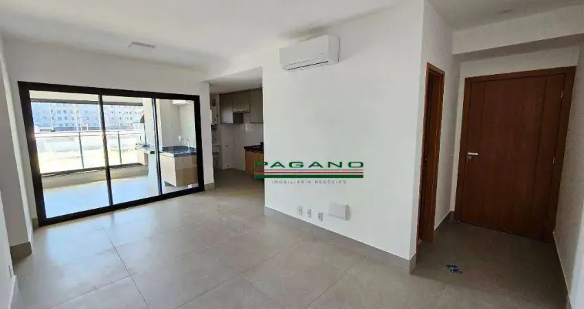 Apartamento com 2 dormitórios para alugar, 80 m² por R$ 5.780,02/mês - Jardim Olhos D´água - Ribeirão Preto/SP