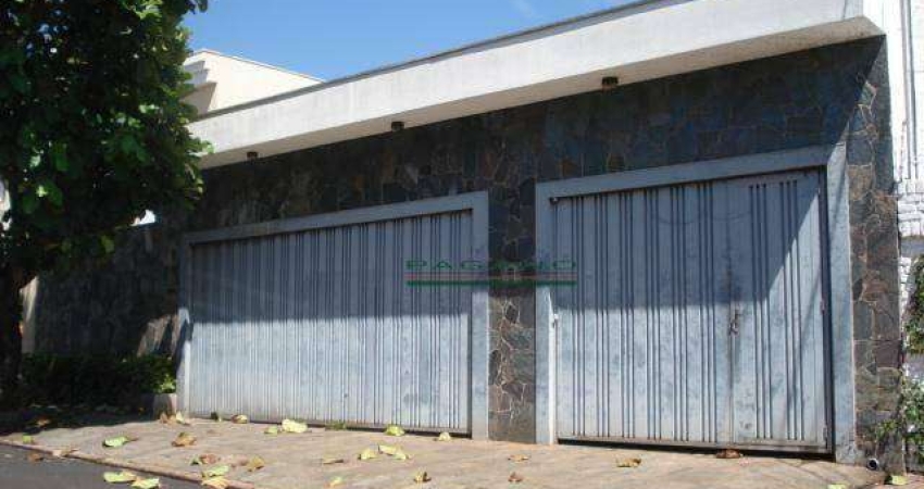 Casa com 3 dormitórios, 582 m² - venda por R$ 1.300.000,00 ou aluguel por R$ 5.000,00/mês - Jardim Sumaré - Ribeirão Preto/SP