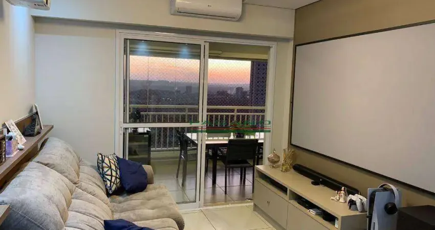 Apartamento com 3 dormitórios para alugar, 105 m² por R$ 6.108,29/mês - Guaporé - Ribeirão Preto/SP