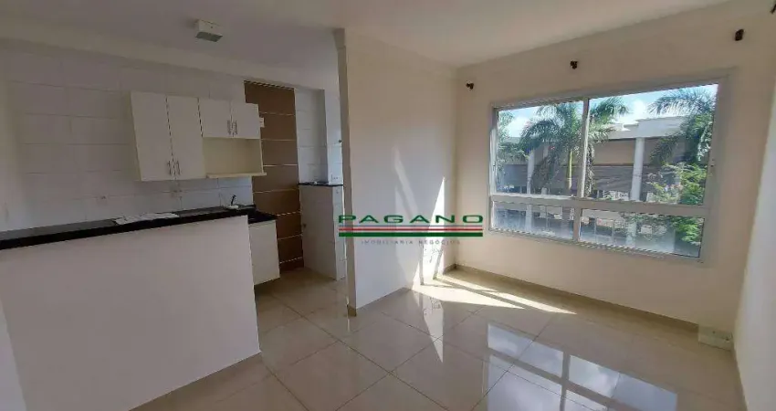 Apartamento com 1 dormitório para alugar, 37 m² por R$ 2.121,42/mês - Residencial Flórida - Ribeirão Preto/SP