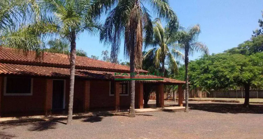 Chácara com 7 dormitórios à venda, 5000 m² por r$ 1.820.000,00 - recreio internacional - ribeirão preto/sp