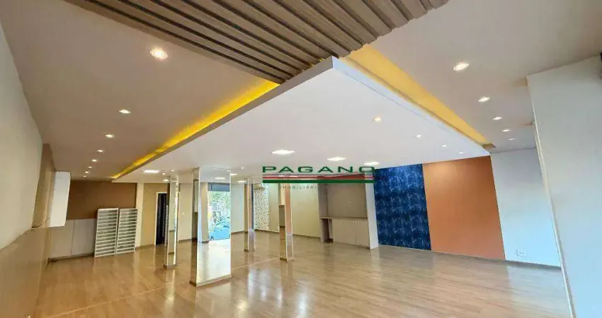 Salão para alugar, 277 m² por r$ 7.473,00/mês - centro - ribeirão preto/sp