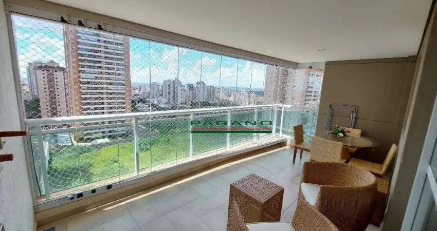 Apartamento com 3 dormitórios para alugar, 114 m² por R$ 5.665,00/mês - Bosque das Juritis - Ribeirão Preto/SP