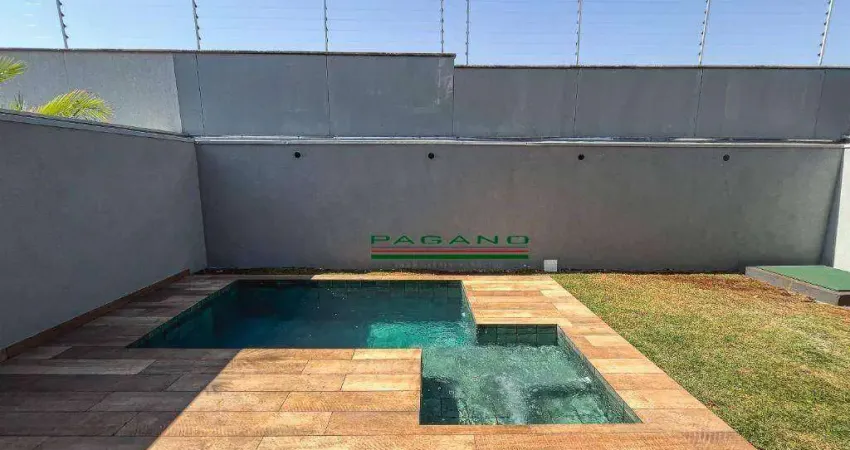 Casa com 3 dormitórios à venda, 173 m² por R$ 1.330.000,00 - Vivendas da Mata - Portal Aroeira - Ribeirão Preto/SP