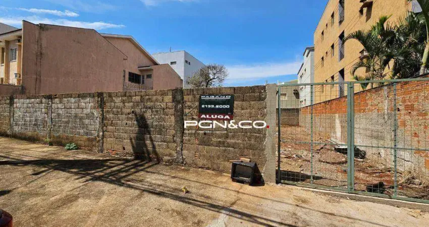 Terreno para alugar, 500 m² por r$ 4.900,00/mês - vila ana maria - ribeirão preto/sp