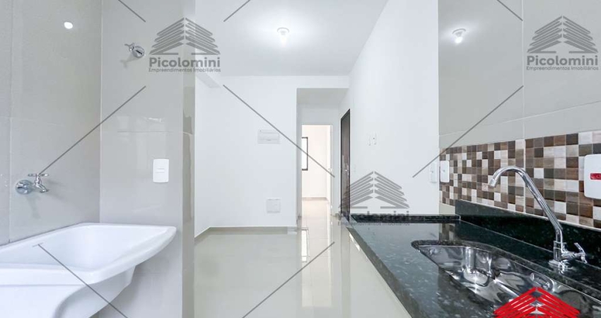 Apartamento novo a venda Vila Alpina Parque São Lucas, 28,3 m², 1 quarto, cozinha americana, elevador, próximo à Rua Costa Barros, academia Smart Fit