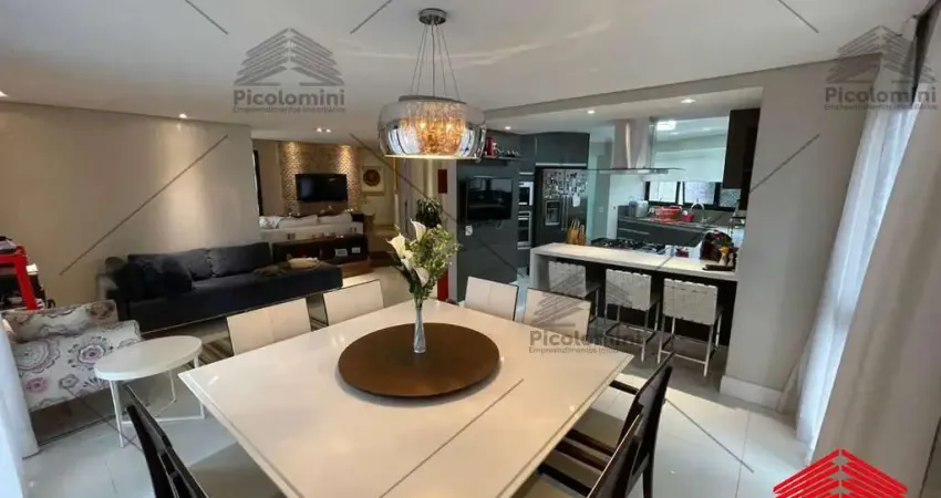 Apartamento á venda Parque da Mooca 3 suítes 3 vagas fixas e depósito mobiliado totalmente reformado cozinha integrada com as salas torre única