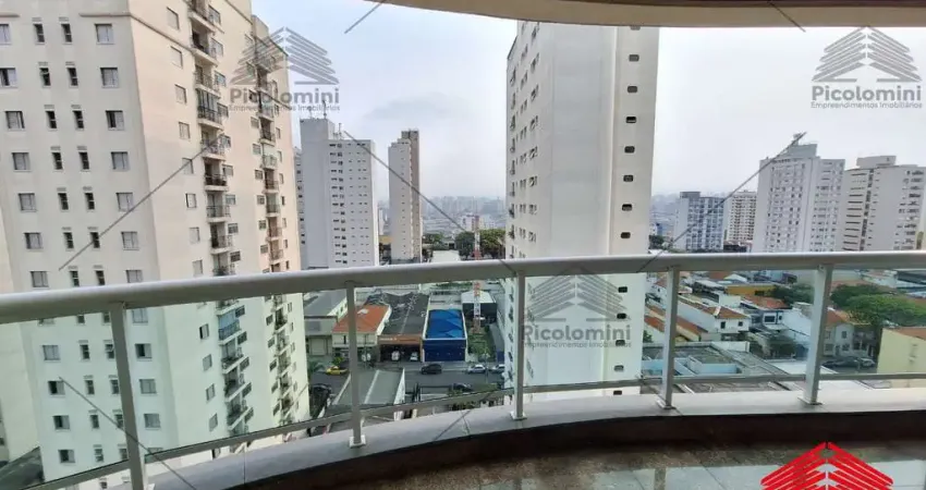 Apartamento 120 m², Mooca, 3 quartos sendo 1 suíte com closet, lavabo, sala com ampla varanda, cozinha planejada, escritório,02 vagas,andar alto.