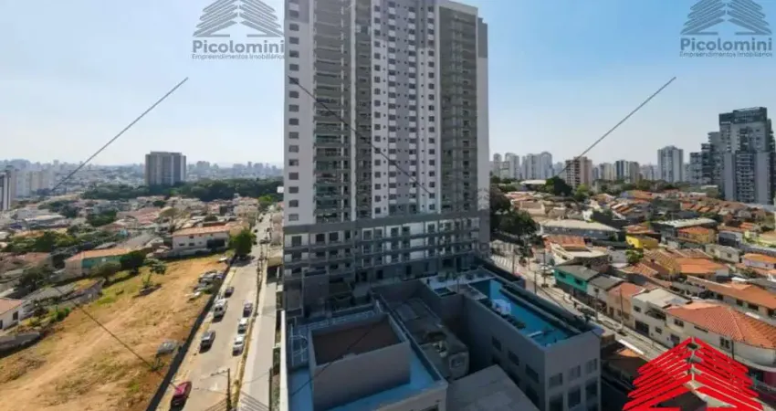 Studio Novo Ipiranga: 34 metros,1 quarto, sala 2 ambientes integrada com a cozinha, sacada, 1 banheiro, piscina, academia, lavanderia e muito mais