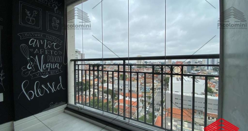 Lindo apartamento na Água Rasa com 63m2, 2 vagas de Garagem, 2 dormitórios sendo 1 suíte, Varanda integrada, cozinha  integrada.