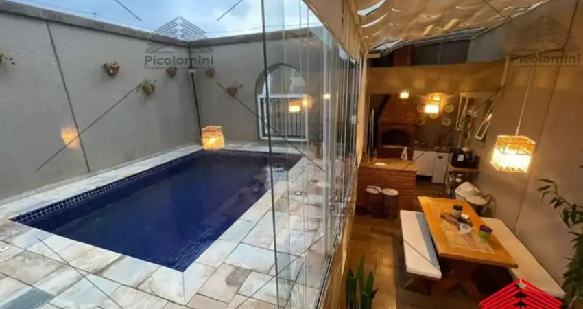Cobertura Duplex 210m²- Edif. Sapucaia, 3 quartos 2 suítes 3 vagas, área gourmet com churrasqueira, piscina, próximo Av. Cassandoca Rua Tobias Barreto