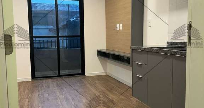 Apartamento à venda no Belenzinho novo próximo ao Metrô Bresser: 1 quarto, 1 sala, Sacada, 1 banheiro, armários planejados. Lavanderia