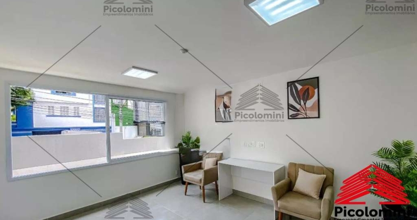 Apartamento novo a venda na Mooca de 36m², 1 quarto, 1 banheiro, cozinha, sala, lavanderia