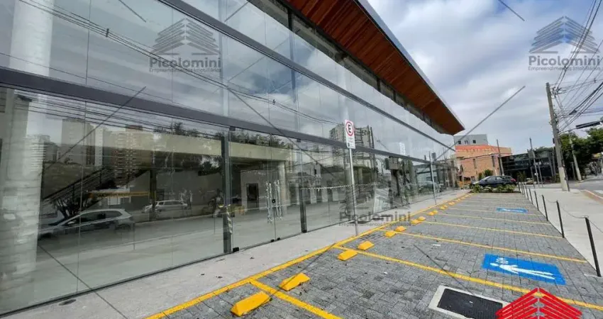 Salão comercial, 748m2, novo na av. presidente kennedy-são caetano, mezanino, pé direito com 7m.