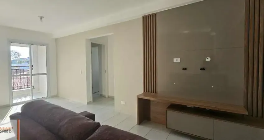 Apartamento semi-mobliado para locação em atibaia-sp: 2 quartos, 1 suíte, 2 salas, 1 vaga de garagem na estância lynce - 67,00 m² de área