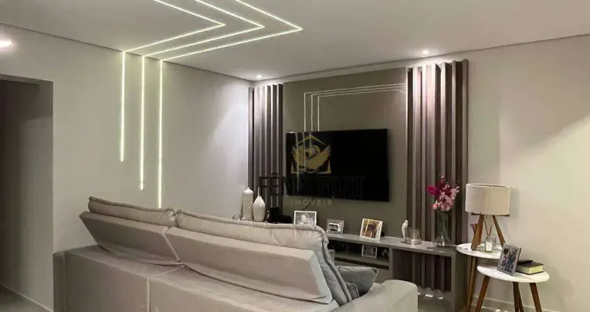 Apartamento com 3 dormitórios à venda, 99 m² por R$ 1.600.000,00 - Boqueirão - Praia Grande/SP