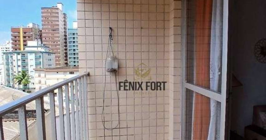 Apartamento com 1 dormitório à venda, 40 m² por R$ 298.000,00 - Vila Guilhermina - Praia Grande/SP