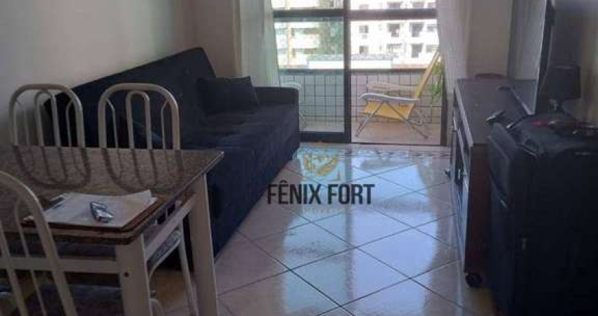Apartamento com 1 dormitório para alugar, 65 m² por R$ 2.200,00/mês - Vila Guilhermina - Praia Grande/SP