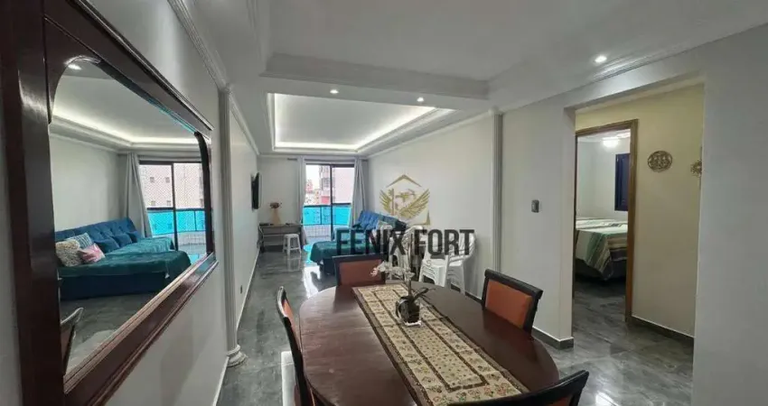 Apartamento com 3 dormitórios, 106 m² - venda por R$ 750.000,00 ou aluguel por R$ 6.460,00/mês - Vila Guilhermina - Praia Grande/SP