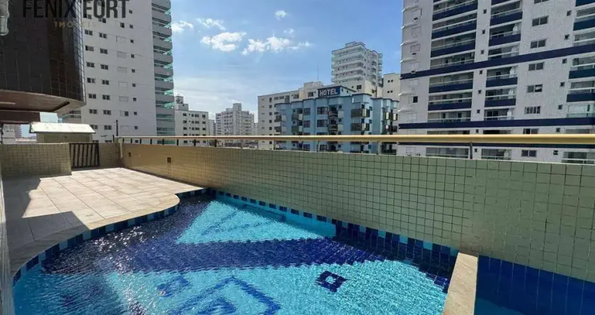 Apartamento com 3 dormitórios à venda, 93 m² por R$ 685.000,00 - Vila Guilhermina - Praia Grande/SP