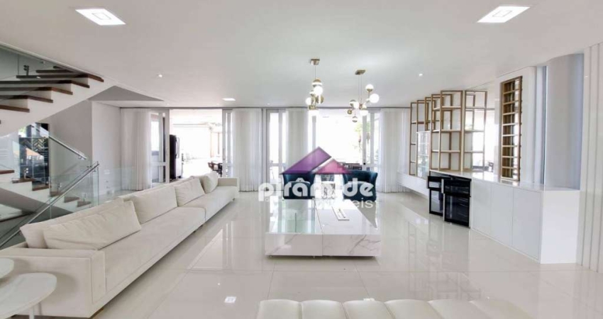 Casa com 4 dormitórios à venda, 580 m² por R$ 5.000.000,00 - Condomínio Reserva do Paratehy - São José dos Campos/SP