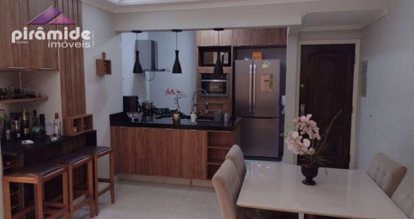 Apartamento com 3 dormitórios à venda, 90 m² por R$ 650.000,00 - Centro - São José dos Campos/SP