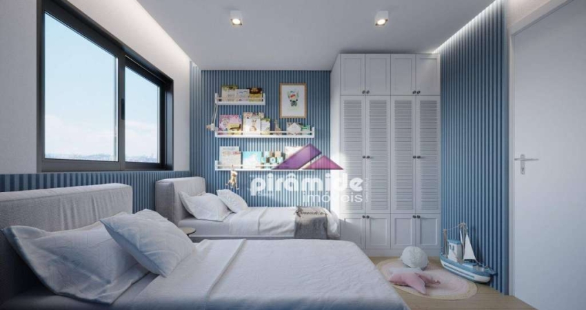 Apartamento com 2 dormitórios à venda, 57 m² por R$ 423.115,00 - Monte Castelo - São José dos Campos/SP