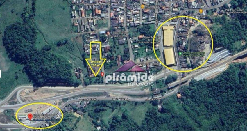 Terreno à venda, 723 m² por R$ 430.000,00 - Jaraguá - São Sebastião/SP