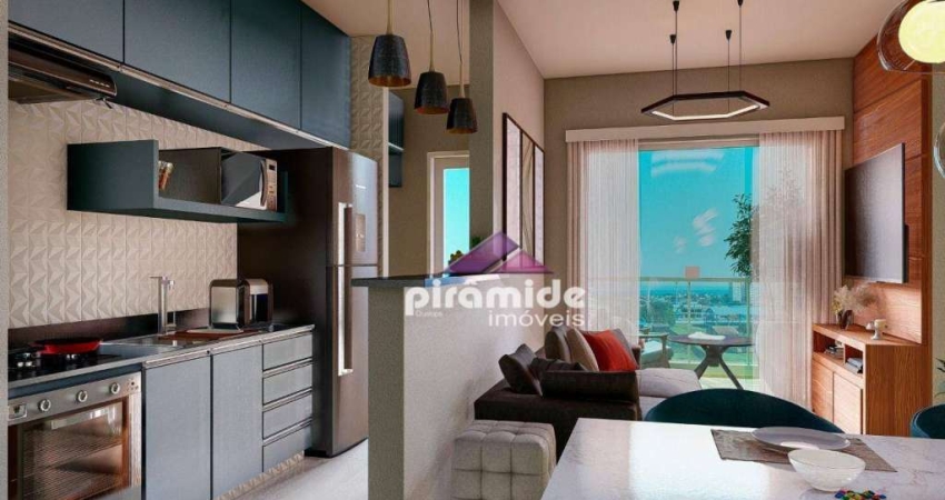 Apartamento com 2 dormitórios à venda, 56 m² por R$ 436.424,00 - Indaiá - Caraguatatuba/SP